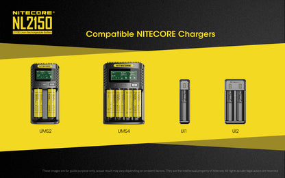 Nitecore High Performance Rechargeable Battery - NL2150