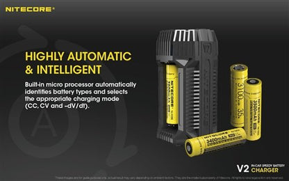 Nitecore V2 In-Car Battery Charger