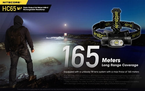 Nitecore USB-C Rechargeable Headlamp - HC65 V2