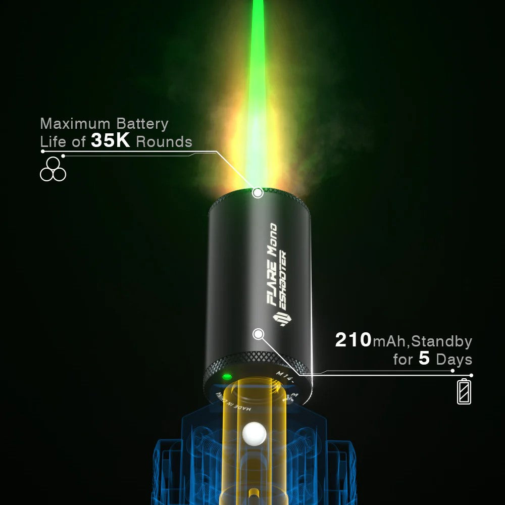 EShooter Flare Tracer Mono Unit - Insert for Silence Tube