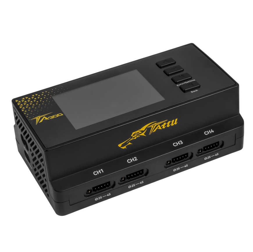 Gens Ace Tattu TA300 8 Channels Smart Charger With G-Tech