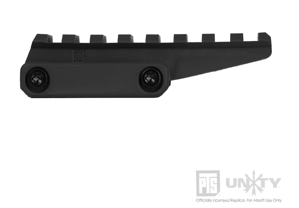 PTS Unity Tactical FAST Optic Riser - Dupont Polymer, BLK