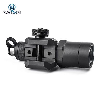 WADSN SF M300B Mini Scout Light w/Dual Function Tape Switch - BLK