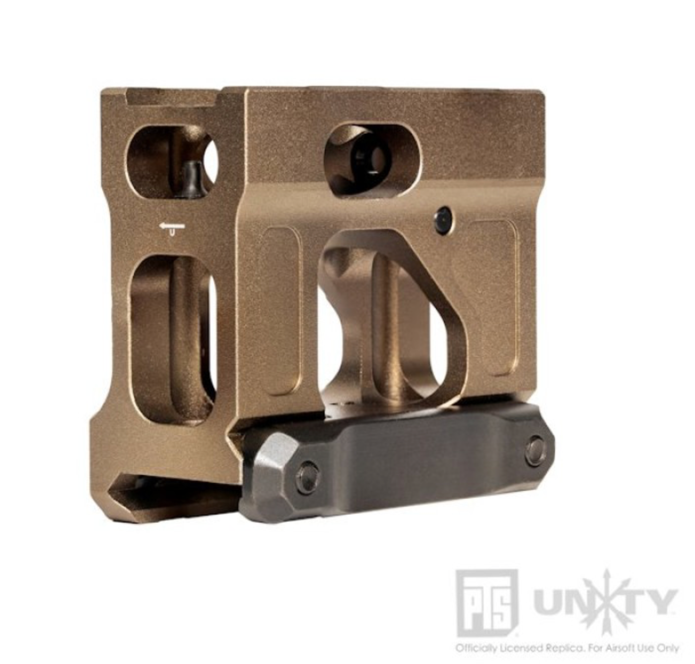 PTS Unity Tactical Fast MicroRiser Mount - FDE