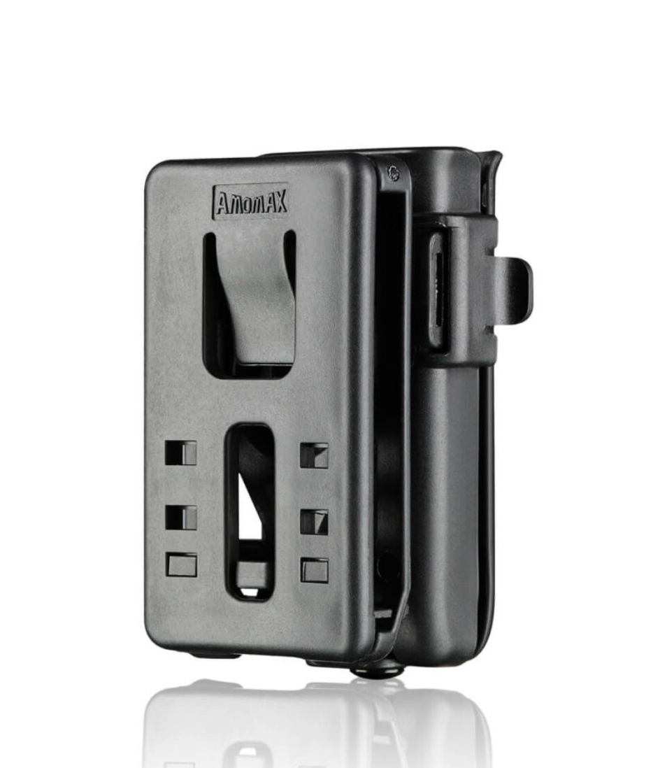 Amomax Universal Single Pistol Mag Pouch - BLK