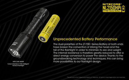 Nitecore High Drain 21700 i Series Battery - NL2150HPi