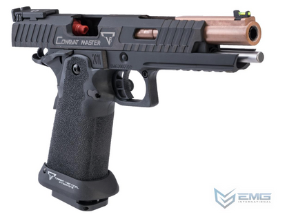 EMG TTI JW3 2011 Hicapa Combat Master w/ Custom Island Barrel - GBB