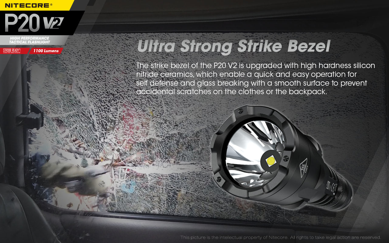 Nitecore P20 V2 Tactical LED Light