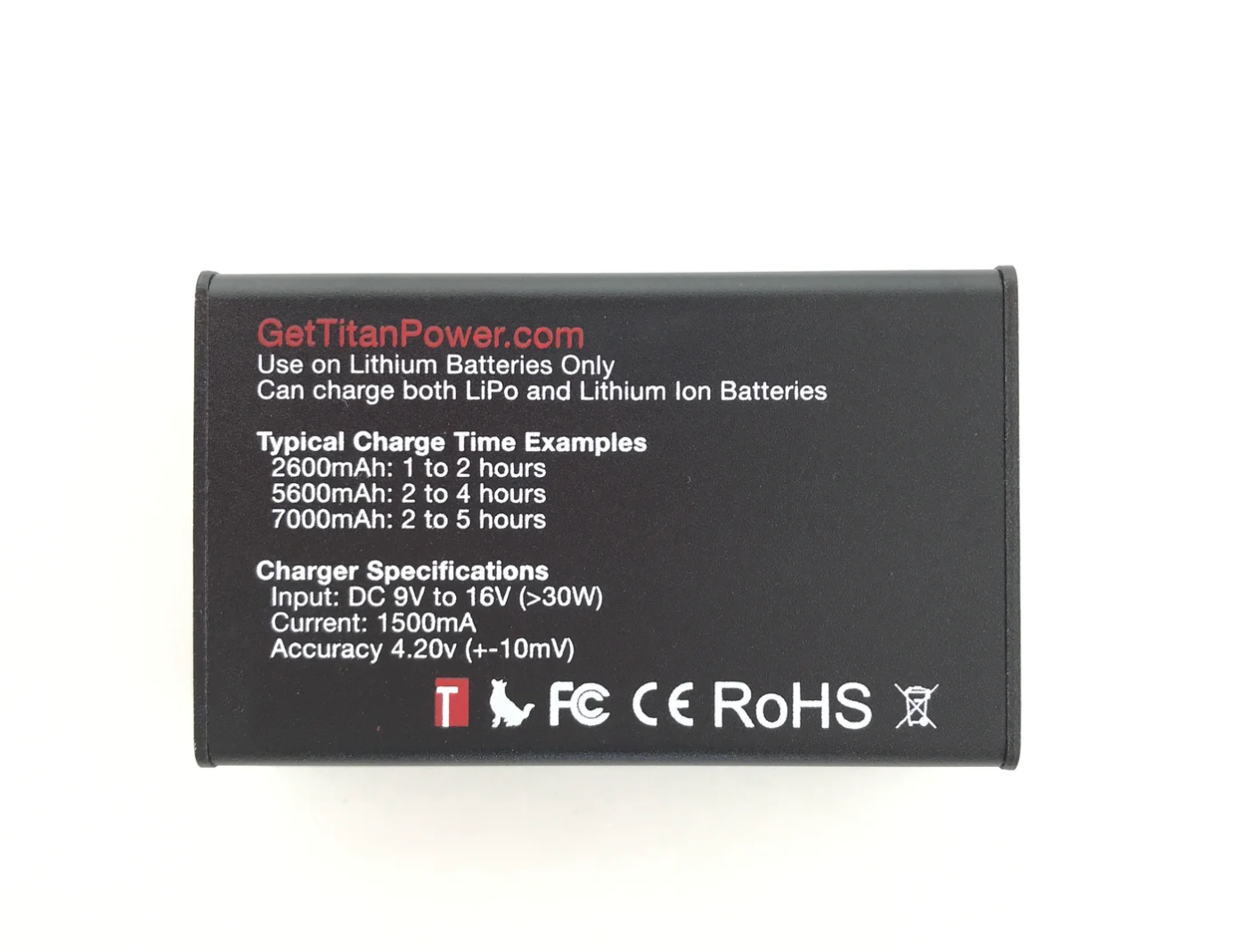 Titan Digital Charger - US Plug