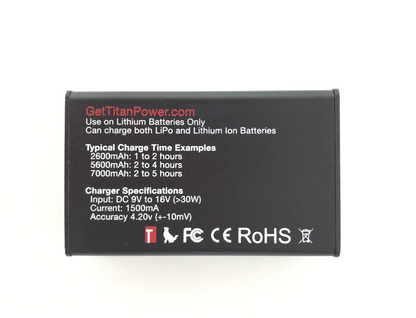 Titan Digital Charger - US Plug