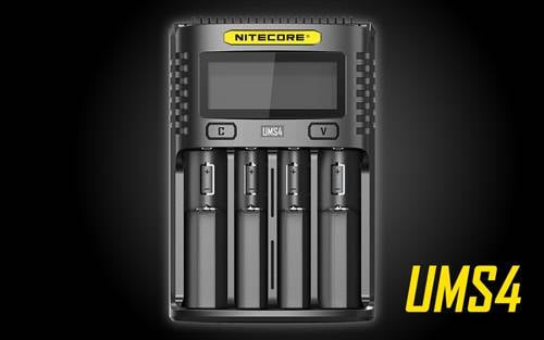 Nitecore USB 4-Slot Superb Charger - UMS4