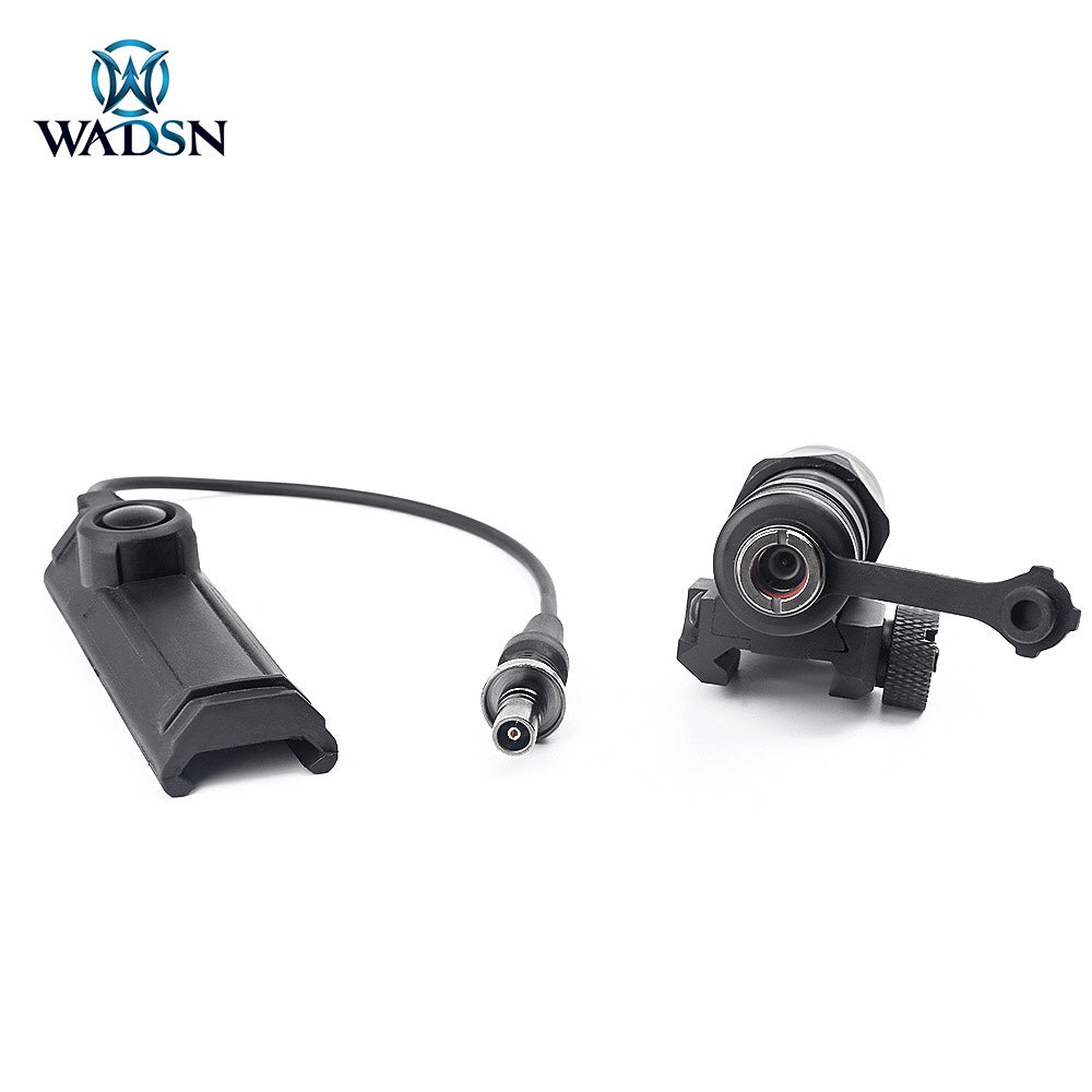 WADSN SF M300B Mini Scout Light w/Dual Function Tape Switch - BLK