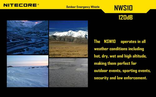 Nitecore Emergency Whistle NWS10