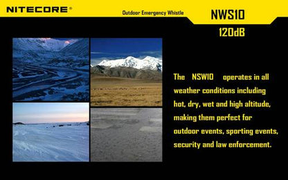 Nitecore Emergency Whistle NWS10