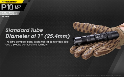 Nitecore P10 V2 Tactical LED Light