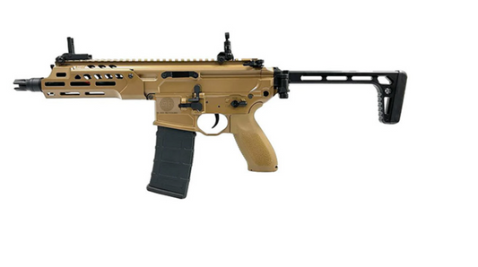 E&C MCX RATTLER LT SBR 6.5" - ETU - Dark Earth - AEG