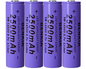 Benkia 3.7V 14500 2500 mAh Rechargeable Li-ion Battery