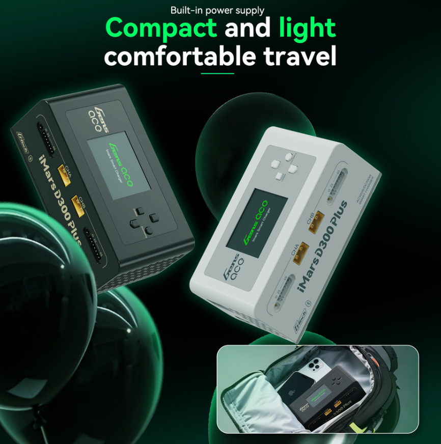 Gens Ace iMars D300 Plus Dual Channel Smart Charger