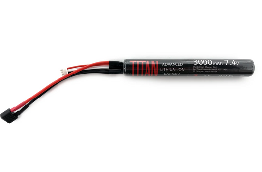 Titan 3000mAh 7.4v Stick T-Plug (Deans)