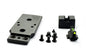 Army Tactical Iron Sights &RMR Mount Plate Set
