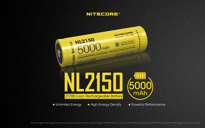 Nitecore High Performance Rechargeable Battery - NL2150