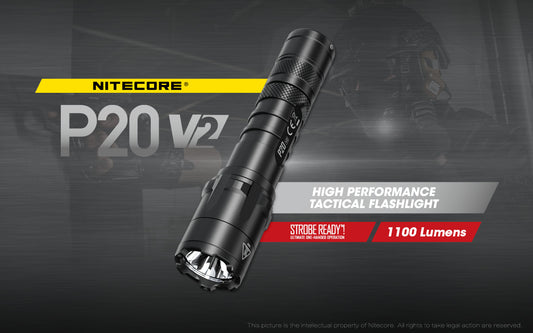 Nitecore P20 V2 Tactical LED Light