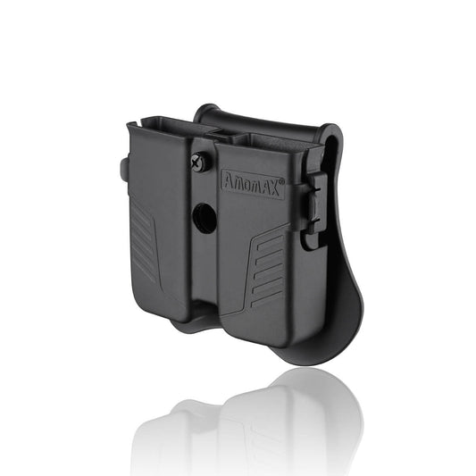 Amomax Universal Double Mag Pouch - BLK