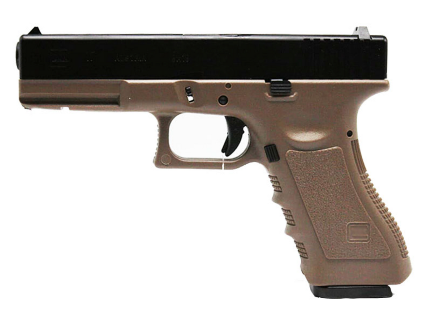 Army Armament R17-B GBB Full Metal Airsoft Pistol - DE