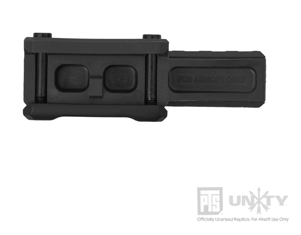 PTS Unity Tactical FAST Optic Riser - Dupont Polymer, BLK