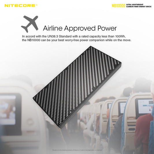 Nitecore Ultra Lightweight Energy Brick - NB10000