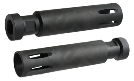 Airsoft XM-177 Type Steel Flashhider (14mm-/Negative)