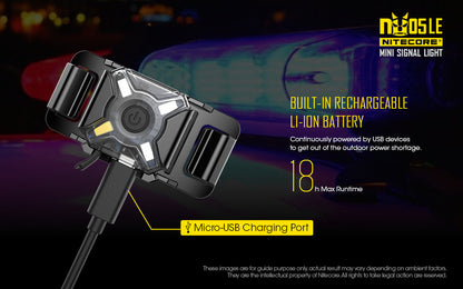 Nitecore Mini Signal Headlamp - NU05 LE