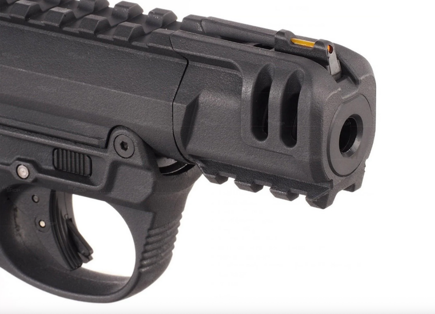 Action Army AAP-01 Compact "Assassin" GBB Pistol - BLK