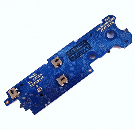 JeffTron Leviathan Drop-In Programmable MOSFET (Type: ASG CZ EVO 3 / Wired To Handguard)