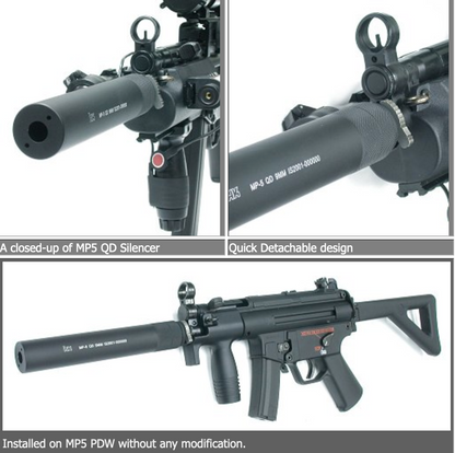 Guarder MP5 Quick Detachable Silencer