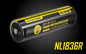 Nitecore 18650 USB-C Rechargeable Battery 3600mAh - NL1836R