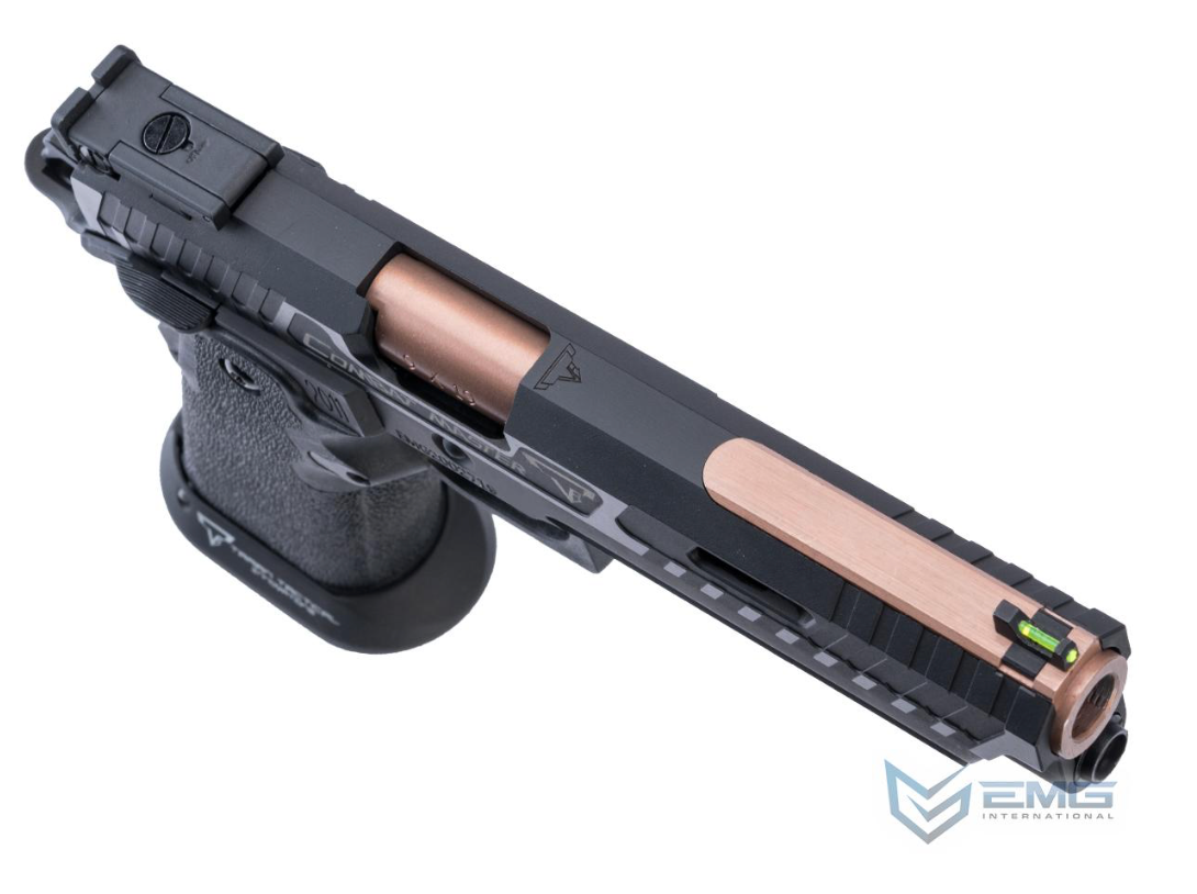 EMG TTI JW3 2011 Hicapa Combat Master w/ Custom Island Barrel - GBB
