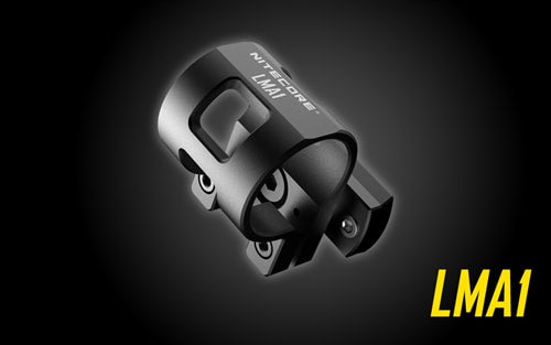 Nitecore Rotary Flashlight Helmet Mount - LMA1