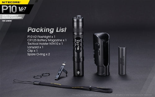 Nitecore P10 V2 Tactical LED Light