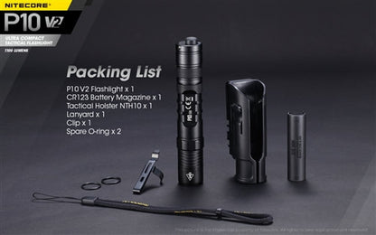Nitecore P10 V2 Tactical LED Light
