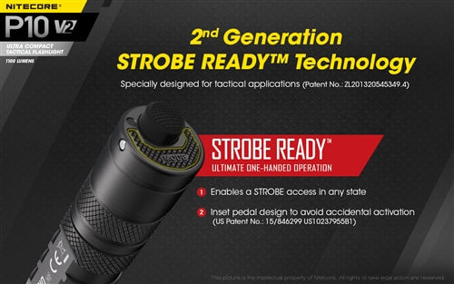 Nitecore P10 V2 Tactical LED Light