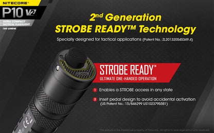 Nitecore P10 V2 Tactical LED Light