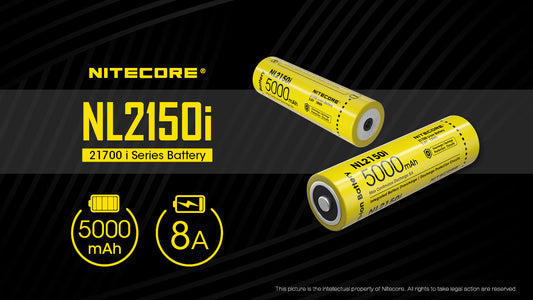 Nitecore 21700 i Series Li-Ion Battery - NL2150i
