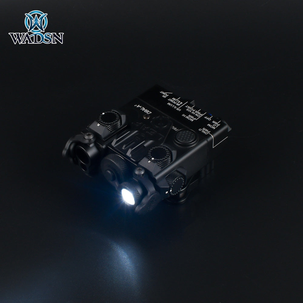 WADSN DBAL-A2 (Red & IR Laser) Aluminum Version - BLK