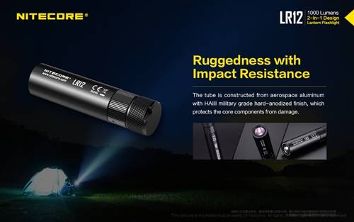 Nitecore Lantern Flashlight - LR12