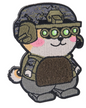 PVC Patch - Tacti-Doge - Quad Shibe