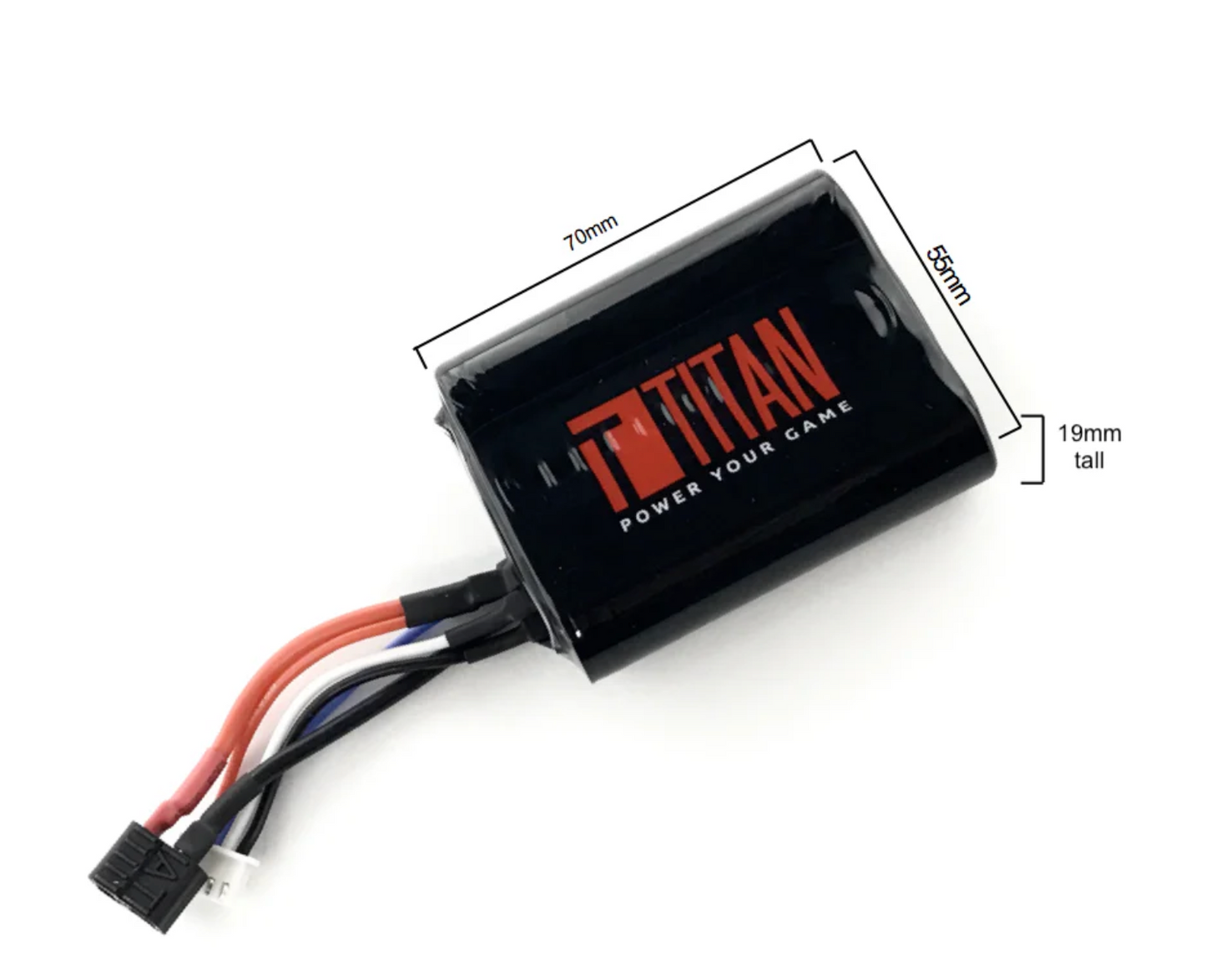 Titan 3000mAh 11.1v Brick PEQ Deans