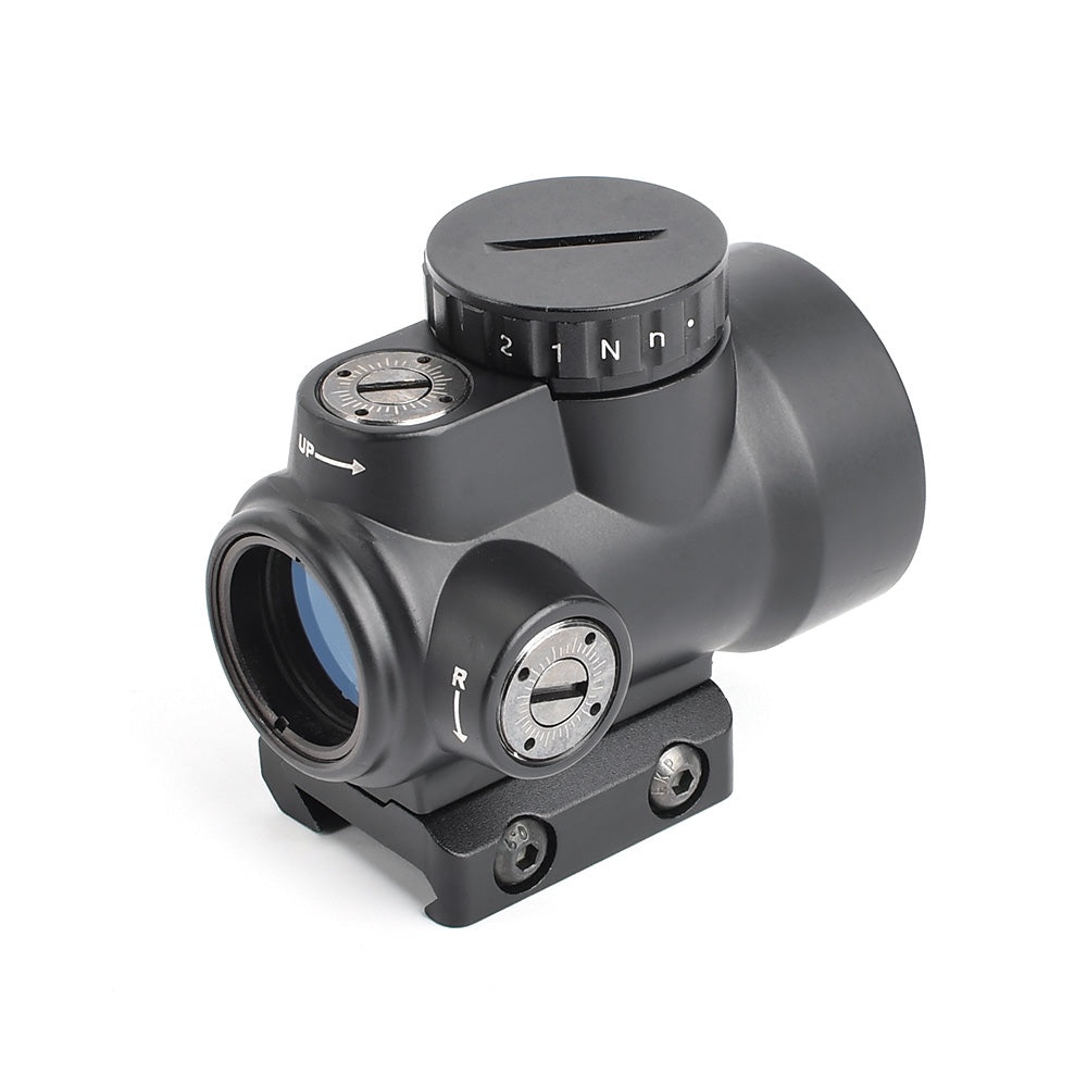 Aim-O MRO Red Dot w/QD Riser Mount & Low Mount - BLK