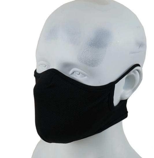 Bravo Shooting Mask - Med - Black Colour