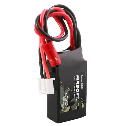 Gens ace 35C 250mAh 7.4V Battery - JST Plug